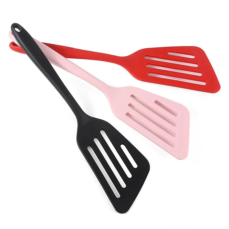 Offset Spatula Set - 1PCS Kitchen Non-Stick Silicone Spatula Fried