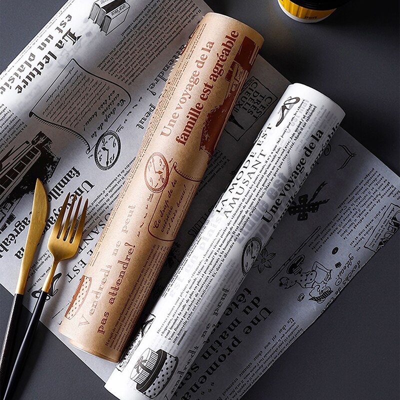 Kitchen Baking Paper - Dầu hấp thụ giấy cuộn để