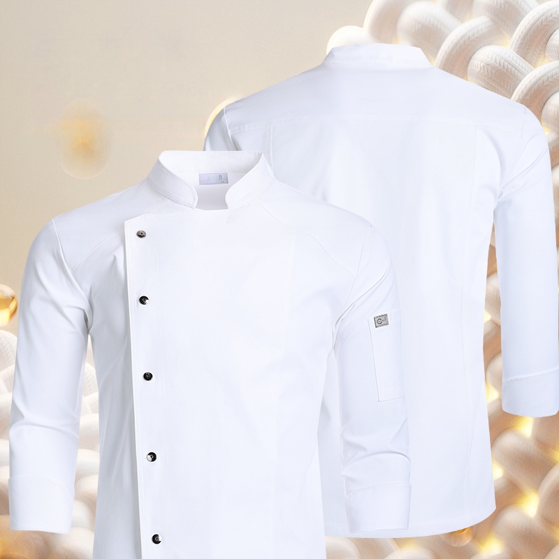 Kitchen Baker - New White Chef Jacket Long Sleeve