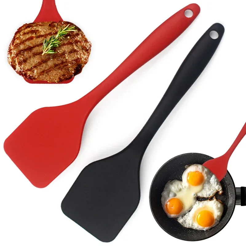 1pcs Silicone Fish Turner Thin - đánh giá và giá Offset Spatula Set