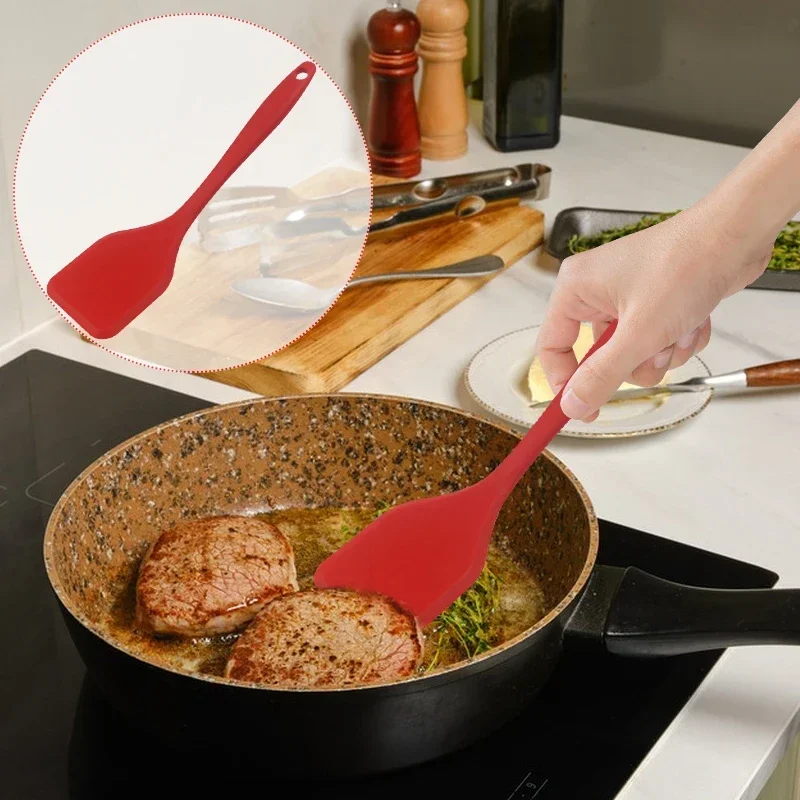 1pcs Silicone Fish Turner Thin - đánh giá và giá Offset Spatula Set