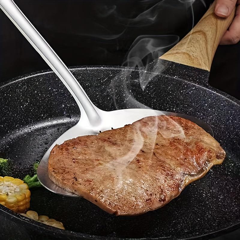 New Large Stainless Steel Fish - đánh giá và giá Offset Spatula Set