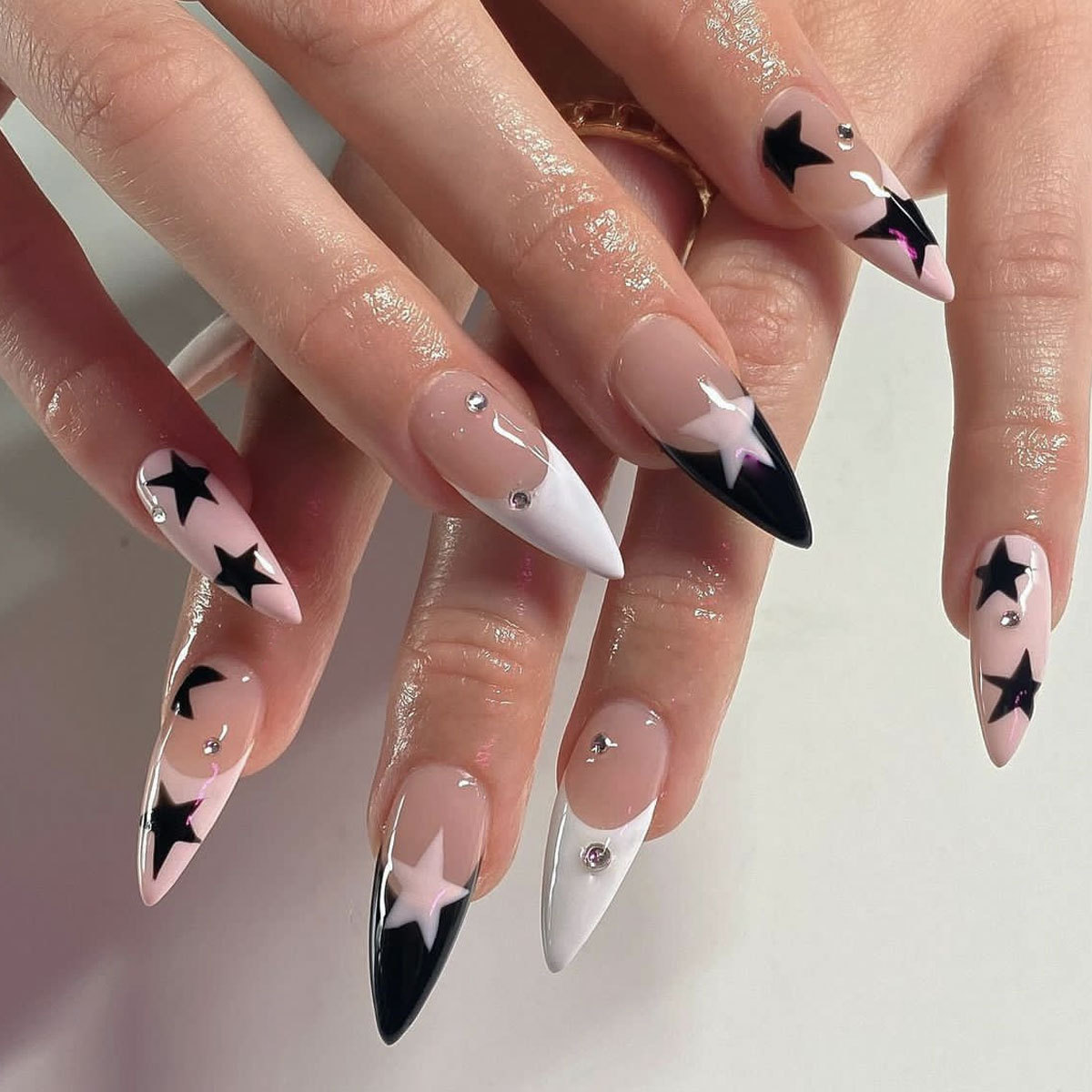 24pcs Long Stiletto False Nail - đánh giá và giá Decorating Tip Set