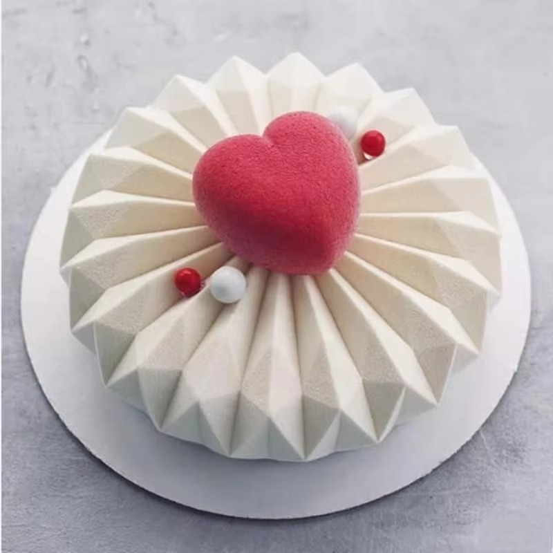 3D Round French Mousse Cake Si - đánh giá và giá Kitchen Baker