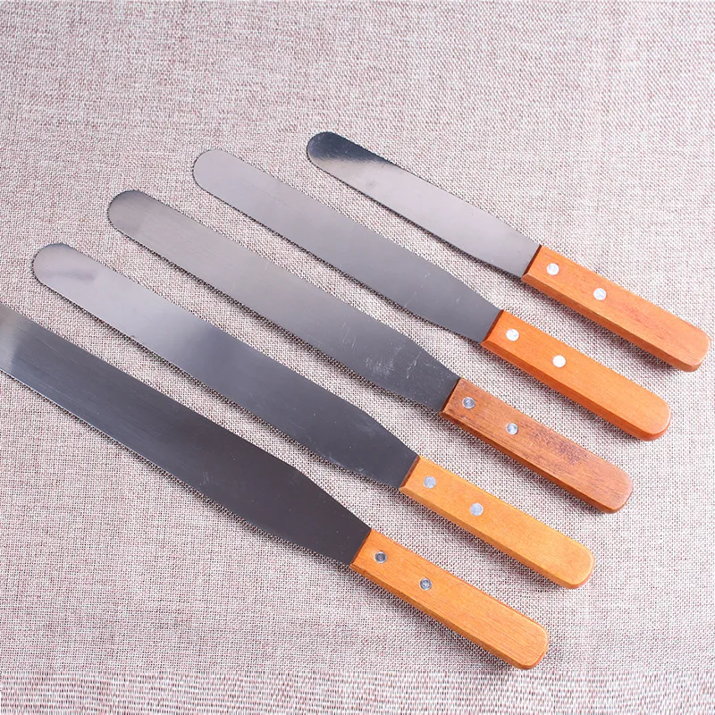 6/8/10/12 Inch Bánh Thìa Đũa T - đánh giá và giá Offset Spatula Set