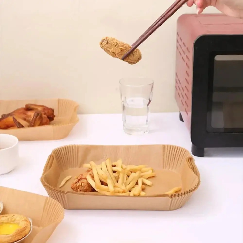 50/100pcs Disposable Air Fryer - đánh giá và giá Kitchen Baking Paper