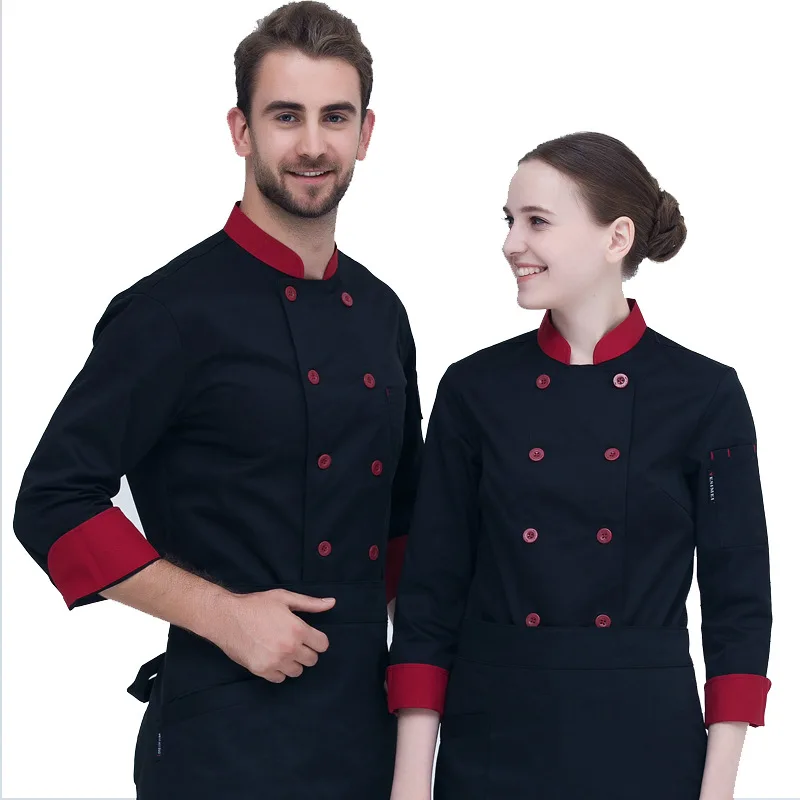 Unisex Chef Jacket Long Sleeve - đánh giá và giá Kitchen Baker
