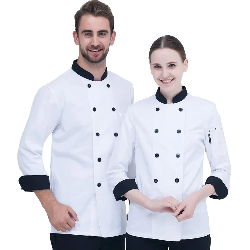 Unisex Chef Jacket Long Sleeve - đánh giá và giá Kitchen Baker