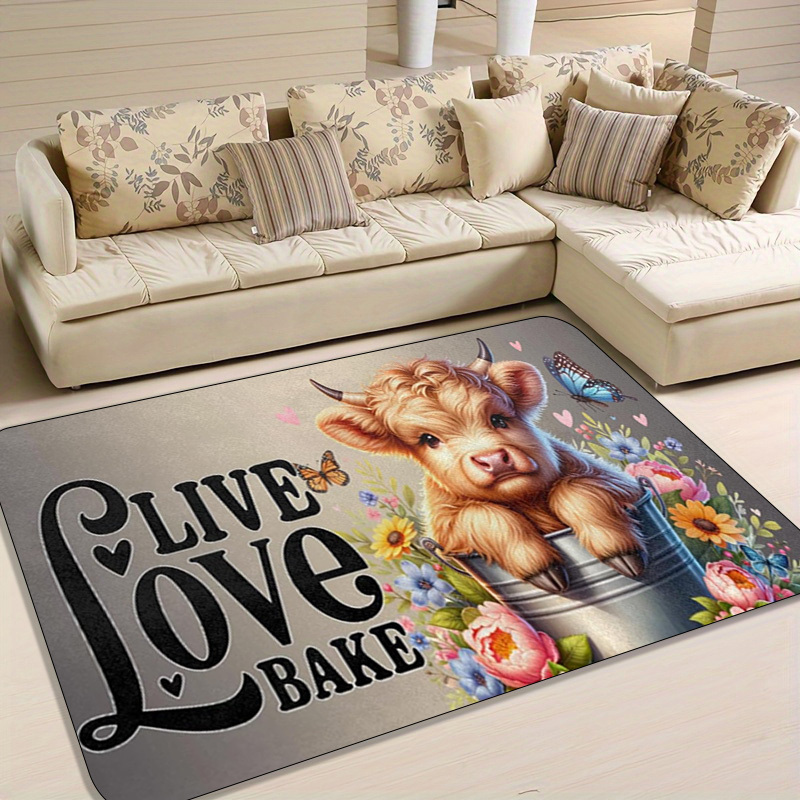 1pc Live Love Bake Rug – Adora - đánh giá và giá Kitchen Living Baking Mats