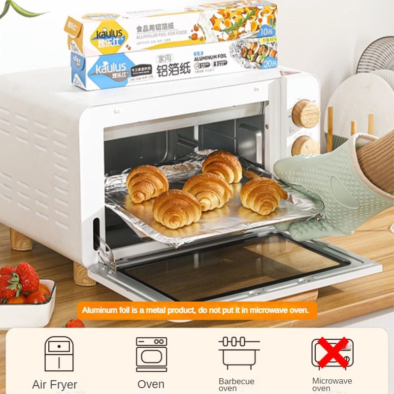 Zackoo 10/20/40M Aluminium Foi - đánh giá và giá Kitchen Baking Paper