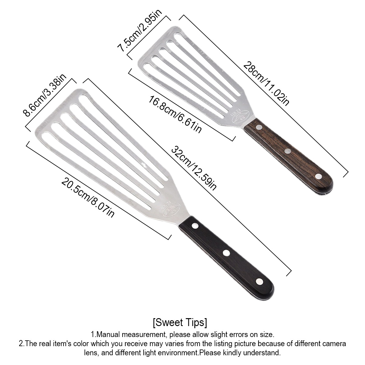 Fish Spatula, Stainless Steel  - đánh giá và giá Offset Spatula Set