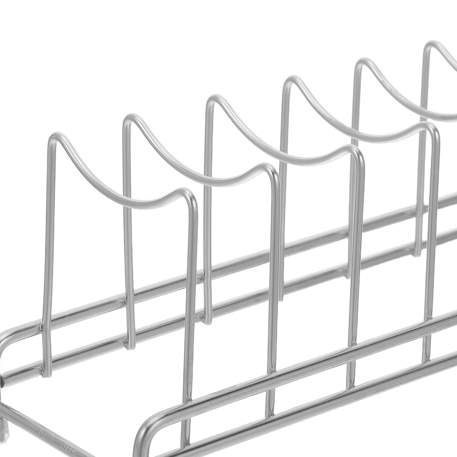 Stainless Steel 9 Section Pot  - đánh giá và giá Kitchen Cabinet Baking Organizer