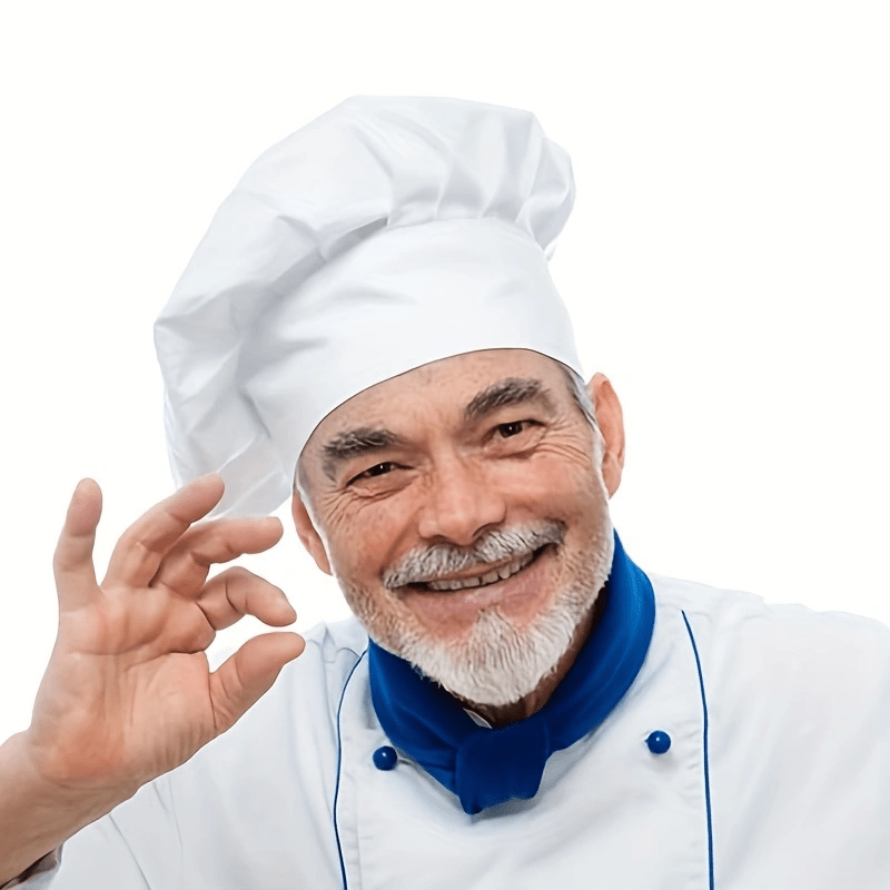 3pcs Chef Hat Adult Adjustable - đánh giá và giá Kitchen Baker