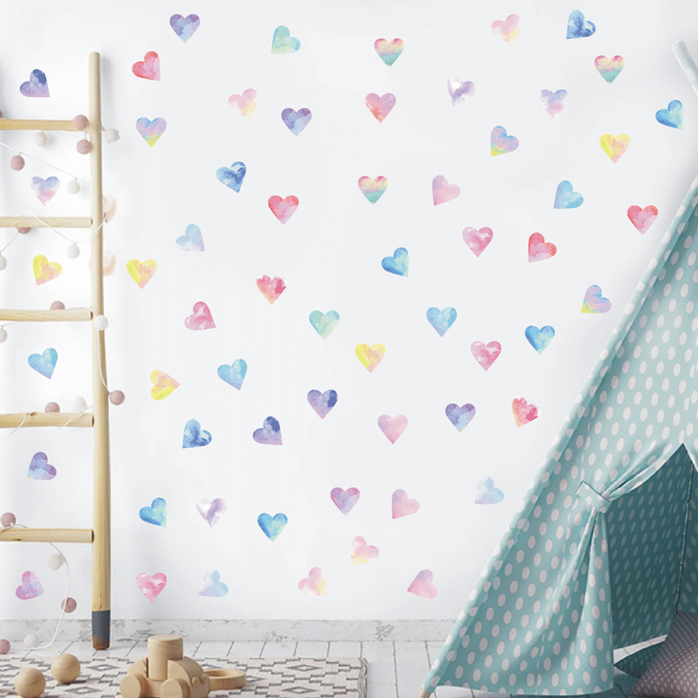 Colorful Hearts Couple Wall St - đánh giá và giá Kitchen Queen