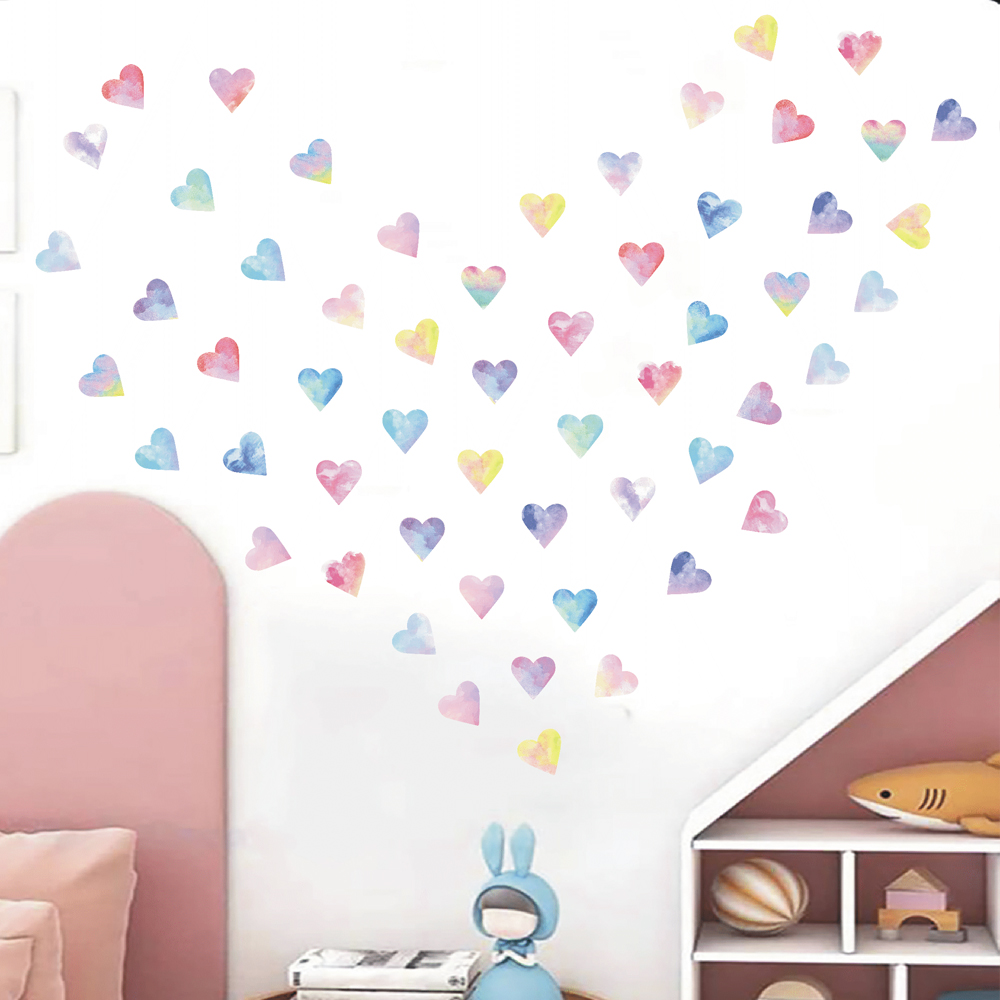 Colorful Hearts Couple Wall St - đánh giá và giá Kitchen Queen
