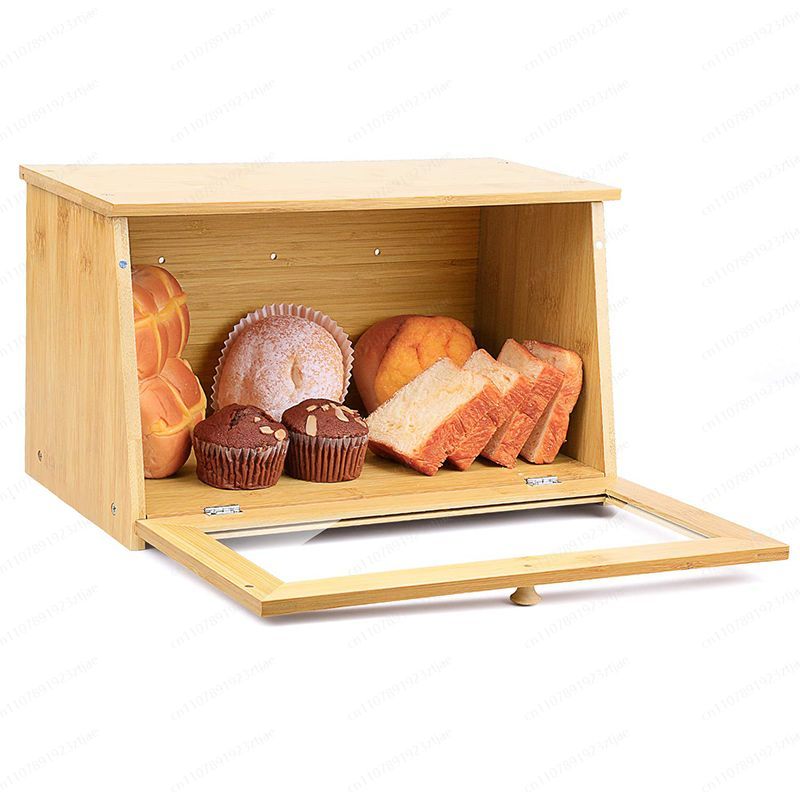 Bread Storage Display Cabinet  - đánh giá và giá Kitchen Cabinet Baking Organizer