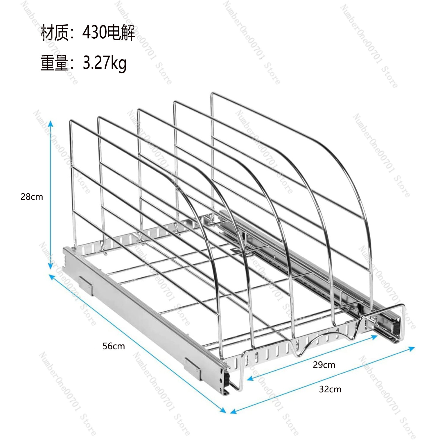Slide-Out Kitchen Cabinet Orga - đánh giá và giá Kitchen Cabinet Baking Organizer