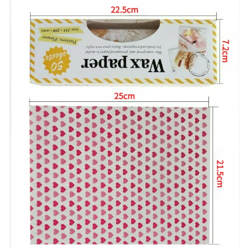 50PCS Food Grade Greaseproof P - đánh giá và giá Kitchen Baking Paper