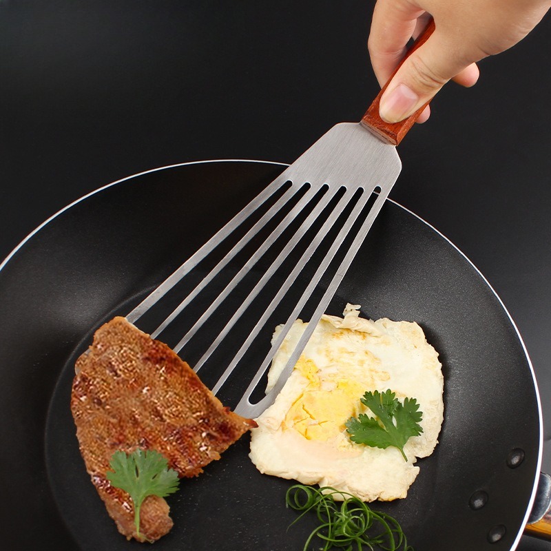 6.5 Inch Stainless Steel Fish  - đánh giá và giá Offset Spatula Set