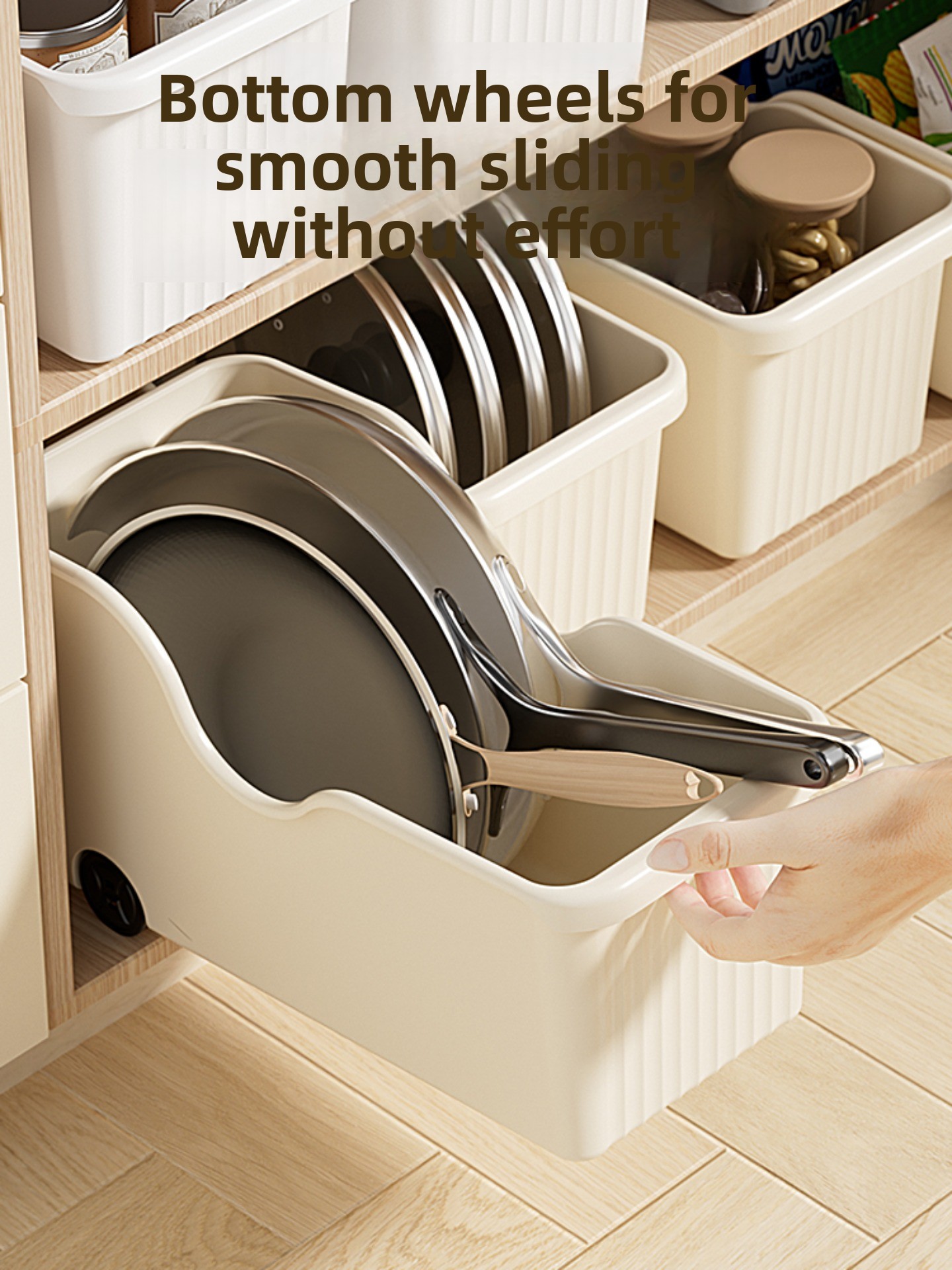 Kitchen Storage Box Organizer  - đánh giá và giá Kitchen Cabinet Baking Organizer