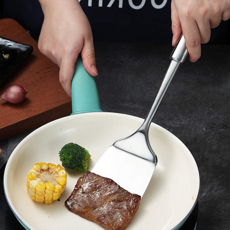 Stainless Steel Turner Long Ha - đánh giá và giá Offset Spatula Set