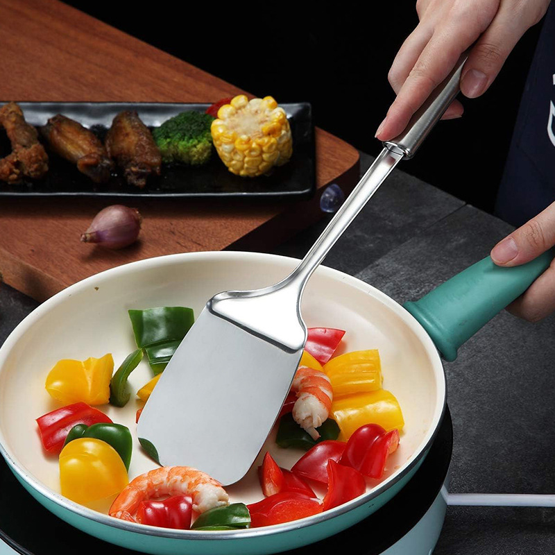 Stainless Steel Turner Long Ha - đánh giá và giá Offset Spatula Set