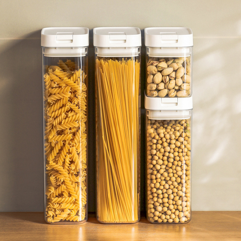 Pasta Storage Box Transparent  - đánh giá và giá Kitchen Bank