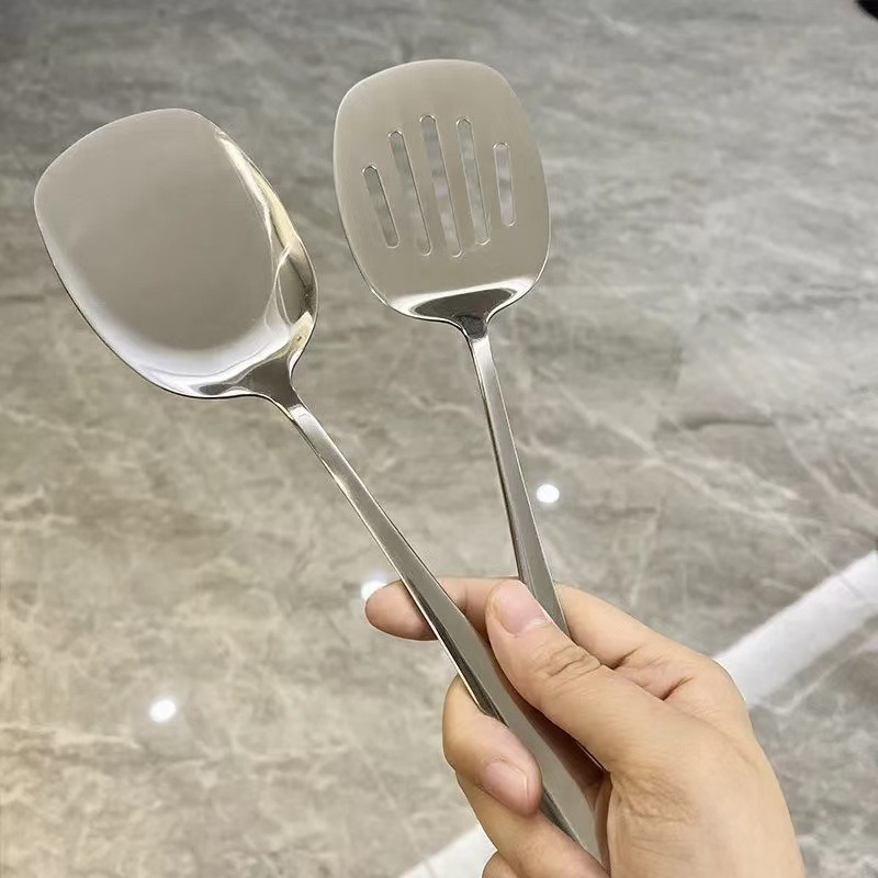 Food Grade Stainless Steel Wok - đánh giá và giá Offset Spatula Set