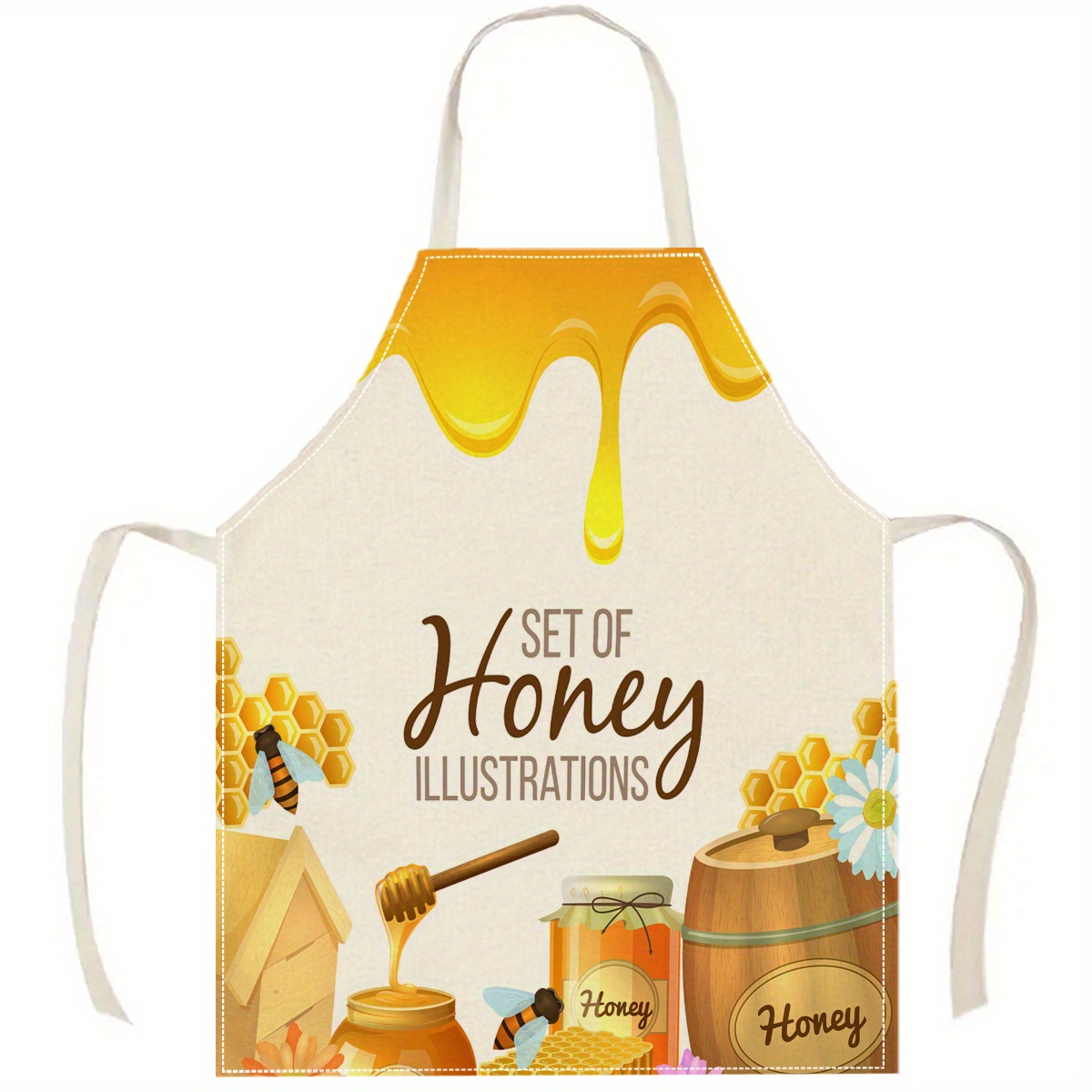 1pc Honey Bee Apron Sweet Kitc - đánh giá và giá Kitchen Baking Ideas