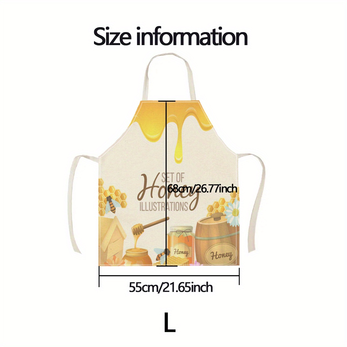 1pc Honey Bee Apron Sweet Kitc - đánh giá và giá Kitchen Baking Ideas