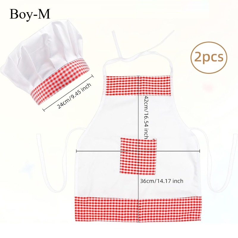 Red Gingham Baby Chef Costumes - đánh giá và giá Kitchen Baker