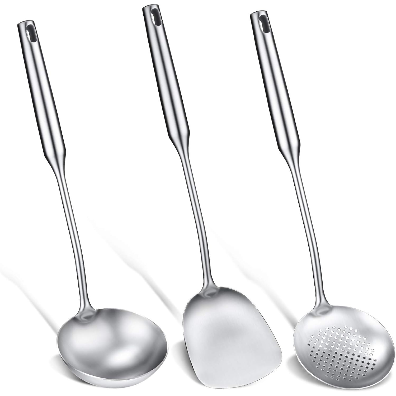 Wok Spatula, Ladle and Large S - đánh giá và giá Offset Spatula Set