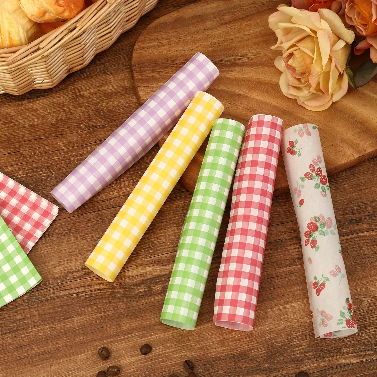 50Pcs Oilproof Wrapping Paper  - đánh giá và giá Kitchen Baking Paper