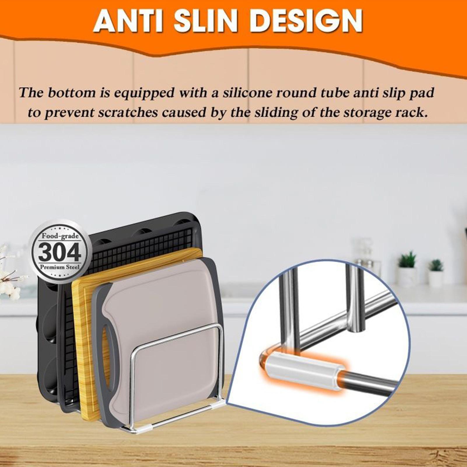 Vegetable Cutting Board Storag - đánh giá và giá Kitchen Cabinet Baking Organizer