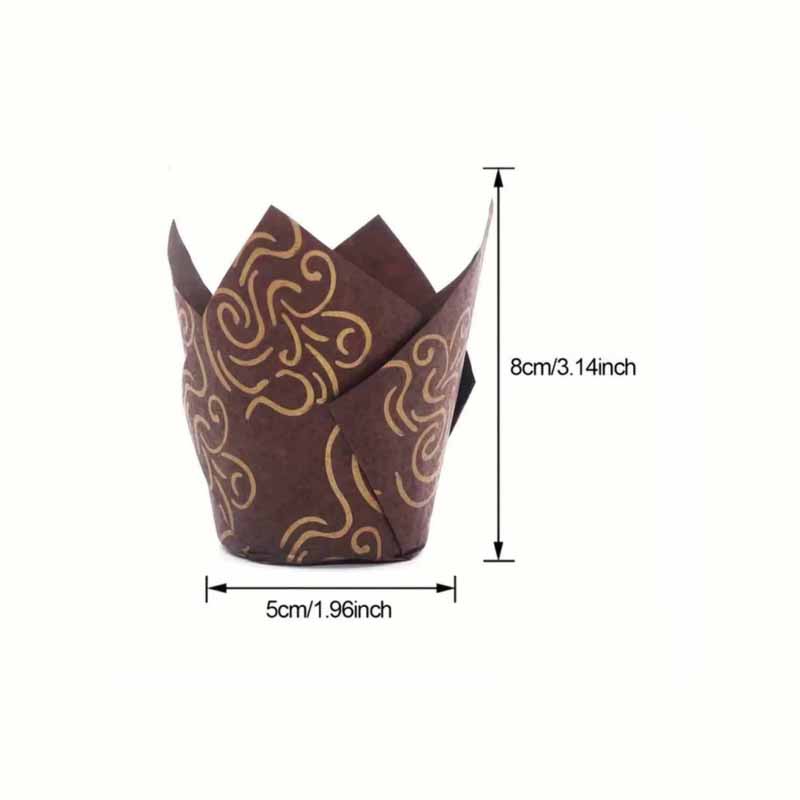 50Pcs/100Pcs/200Pcs Tulip Cake - đánh giá và giá Kitchen Baking Paper