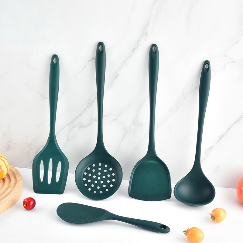 5Pcs Food Grade Silicone Kitch - đánh giá và giá Offset Spatula Set