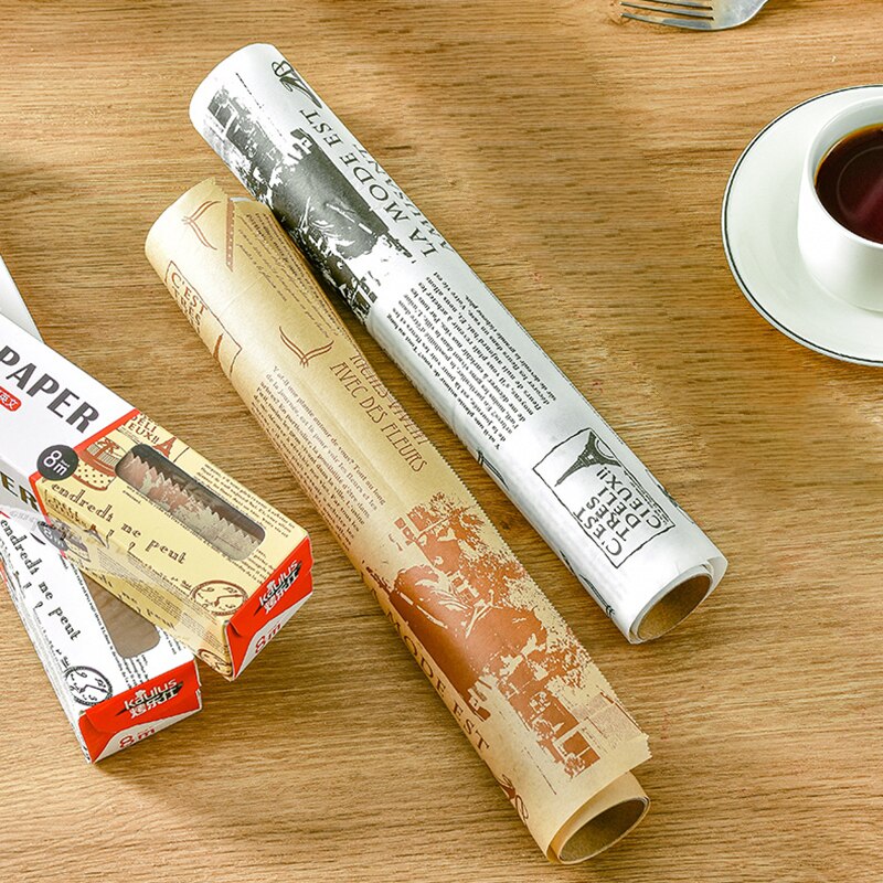 Dầu hấp thụ giấy cuộn để nướng - đánh giá và giá Kitchen Baking Paper