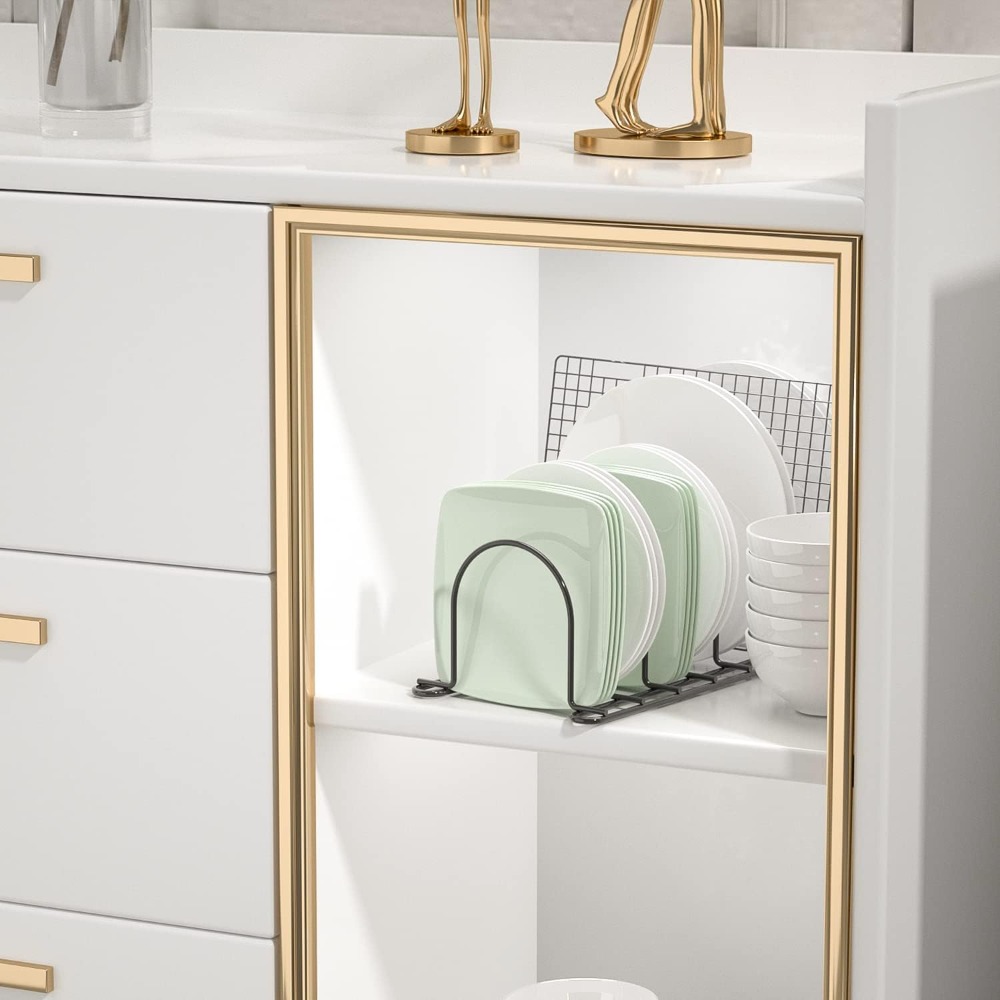 Vertical Dish Organizer for Ca - đánh giá và giá Kitchen Cabinet Baking Organizer