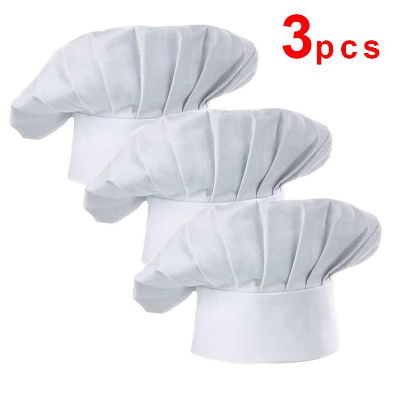 3pcs High22cm Cook Hat White C - đánh giá và giá Kitchen Baker