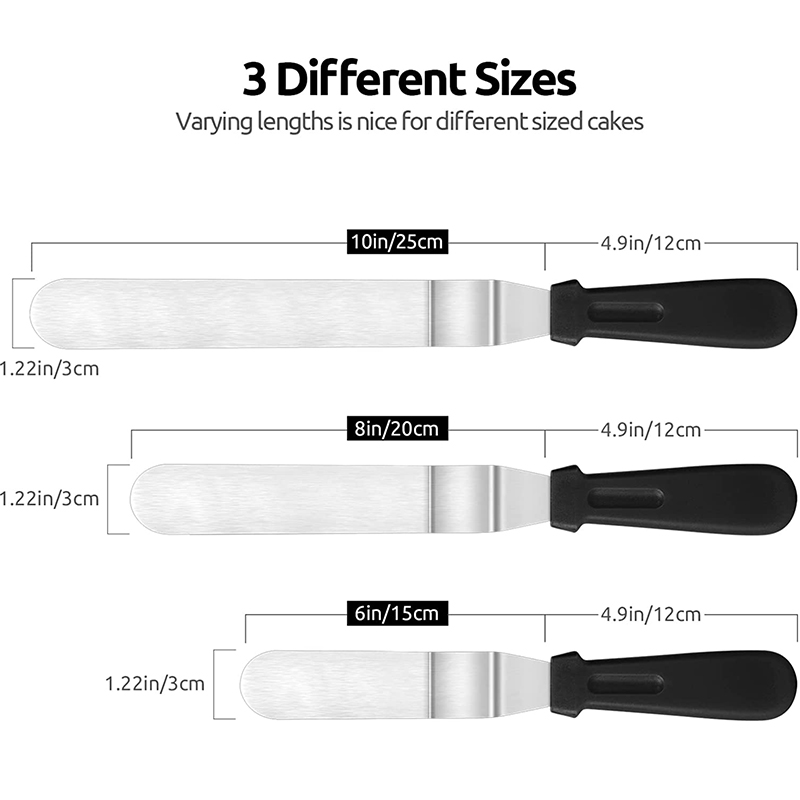 LMETJMA Cake Offset Spatula St - đánh giá và giá Offset Spatula Set