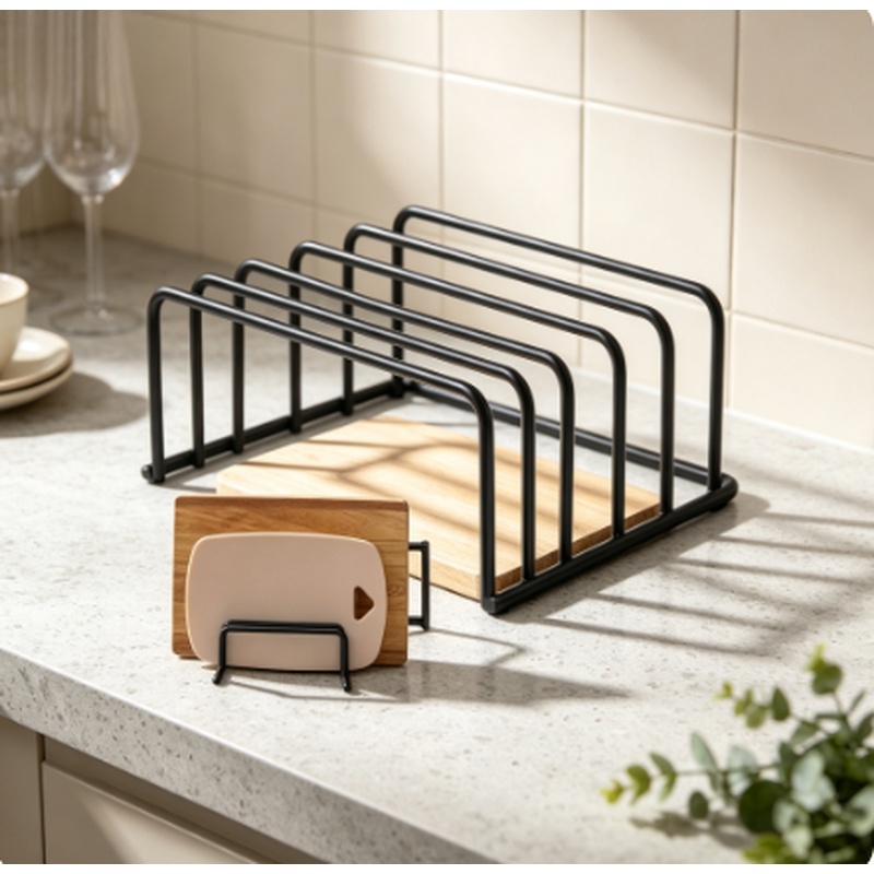 Kitchen Cutting Board Storage  - đánh giá và giá Kitchen Cabinet Baking Organizer