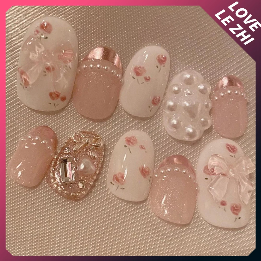 Pink Pearl Rose Charm Bow Deco - đánh giá và giá Decorating Tip Set