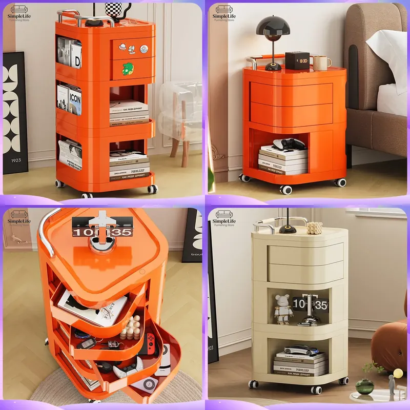Kitchen Cart with Wheels Rolli - đánh giá và giá Kitchen Baking Station