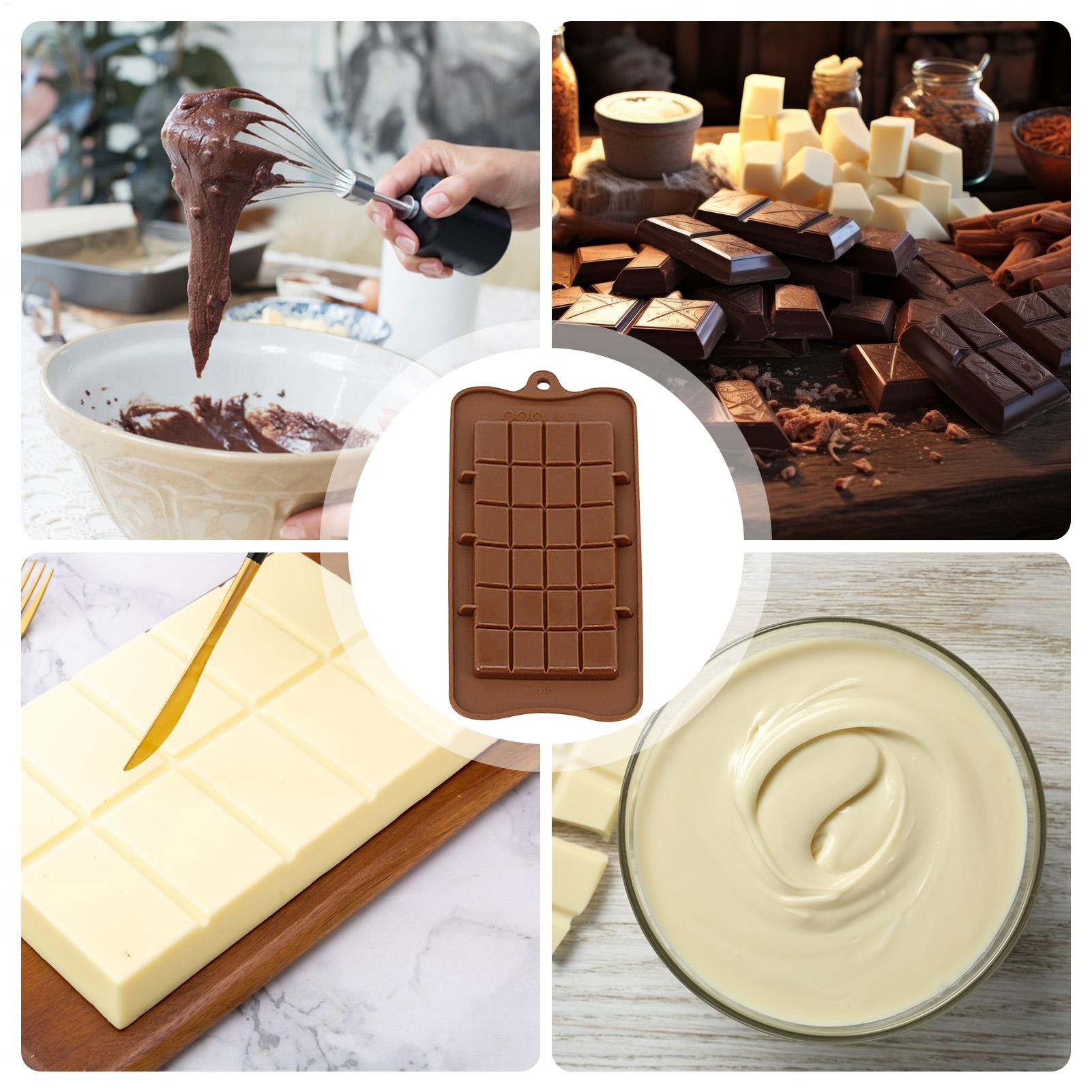 DIY Chocolate Molds Non-Stick  - đánh giá và giá Kitchen Baker