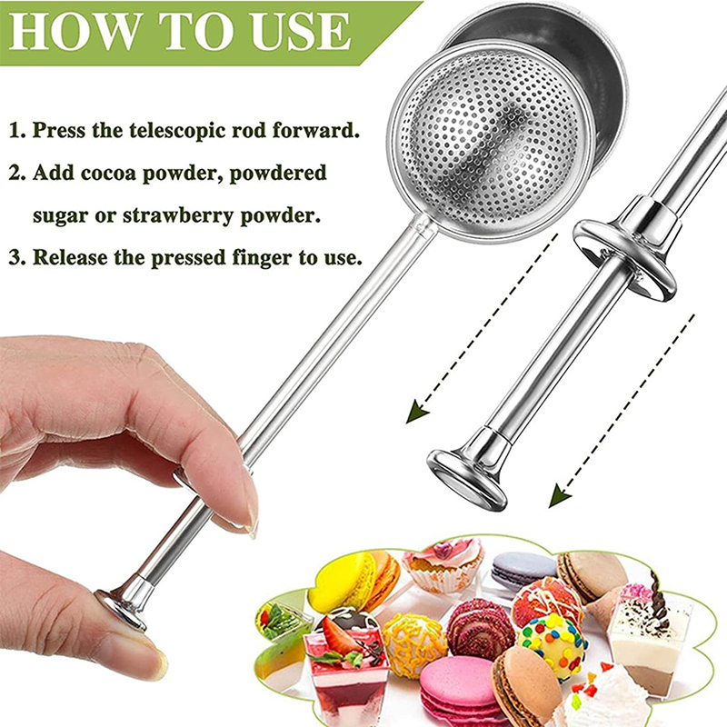 Stainless Steel Flour Powder F - đánh giá và giá Kitchen Baker