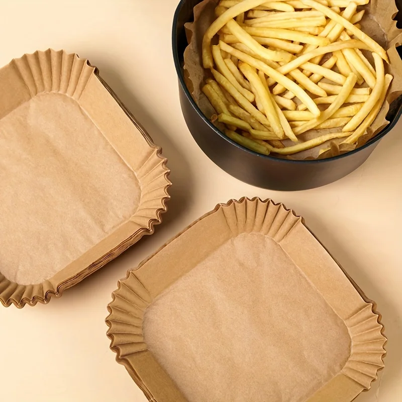 30/50 Pack Air Fryer Paper Squ - đánh giá và giá Kitchen Baking Paper
