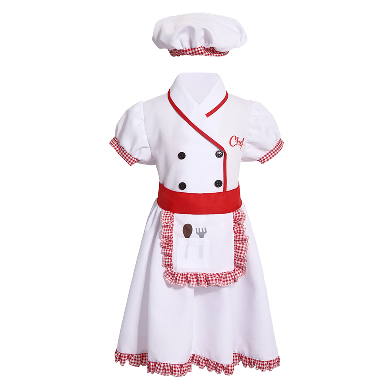 Kids Chef Costume Boys Girls C - đánh giá và giá Cooking Chef Xl