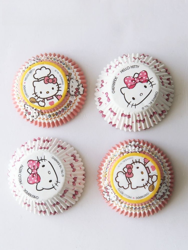 Hello Kitty Printed Cupcake Li - đánh giá và giá Kitchen Baking Paper