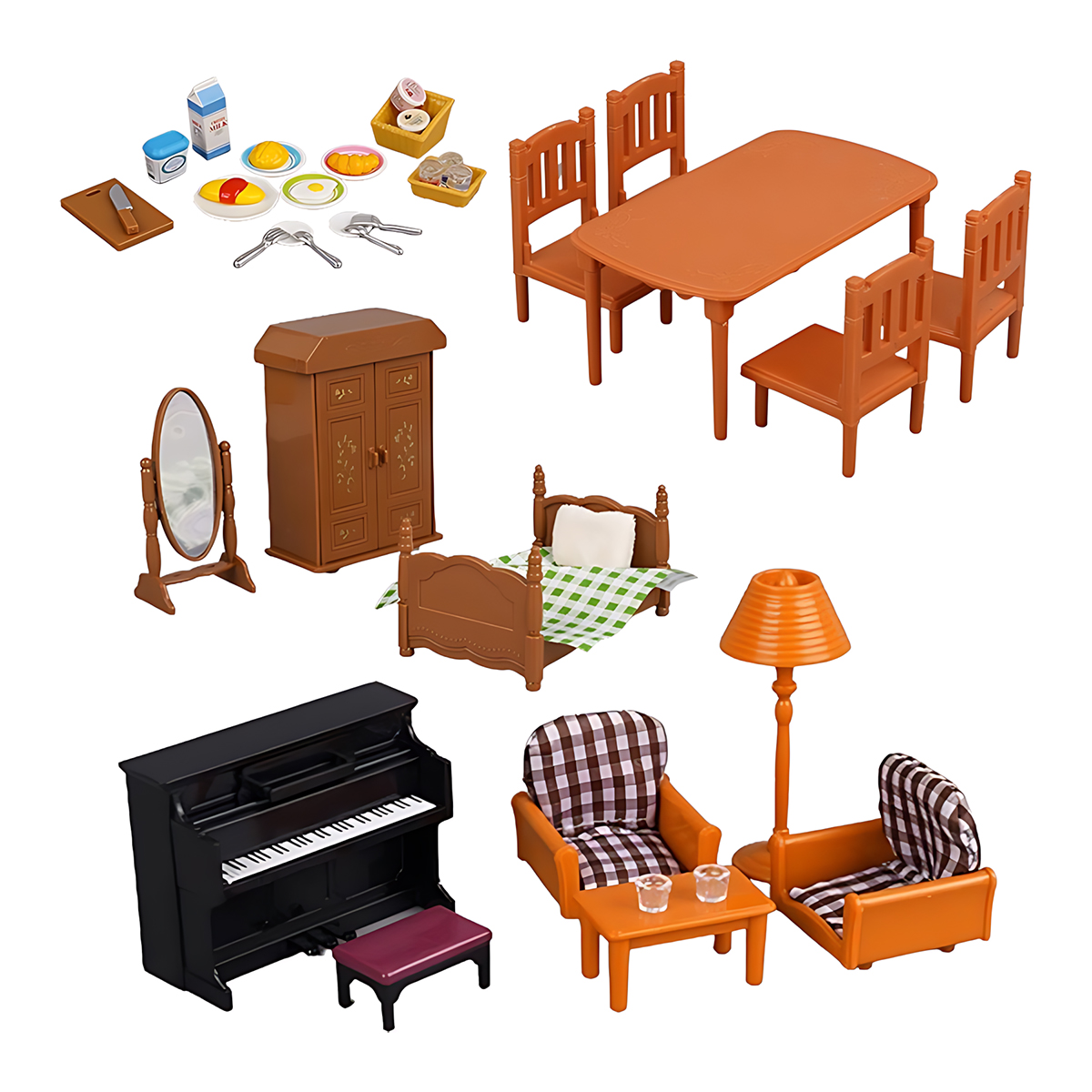 Miniature Furniture 1:12 Dollh - đánh giá và giá Kitchen Queen