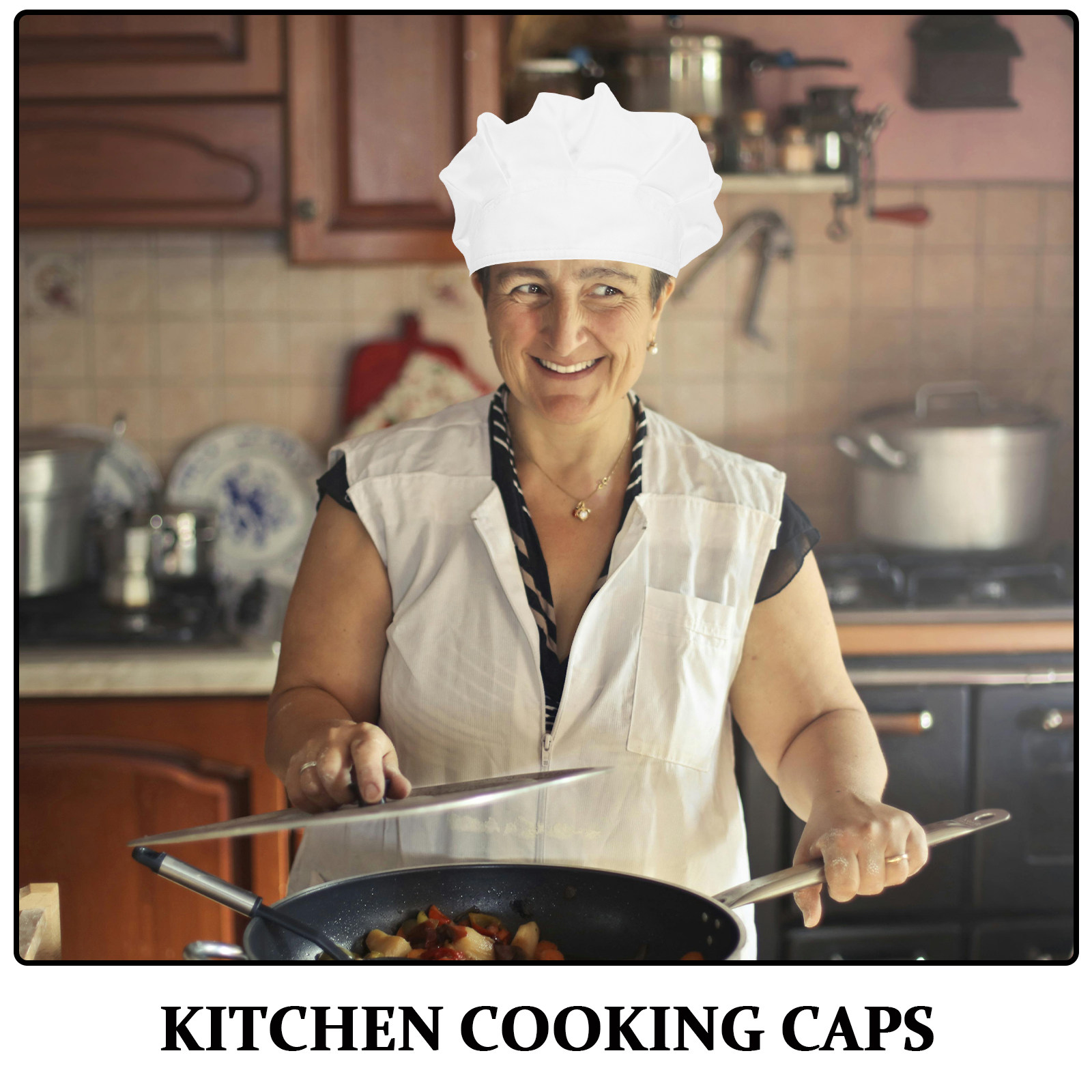 2Pcs Kitchen Work Hats Breatha - đánh giá và giá Kitchen Baker